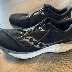 Saucony Men's Black Running Shoes 14W